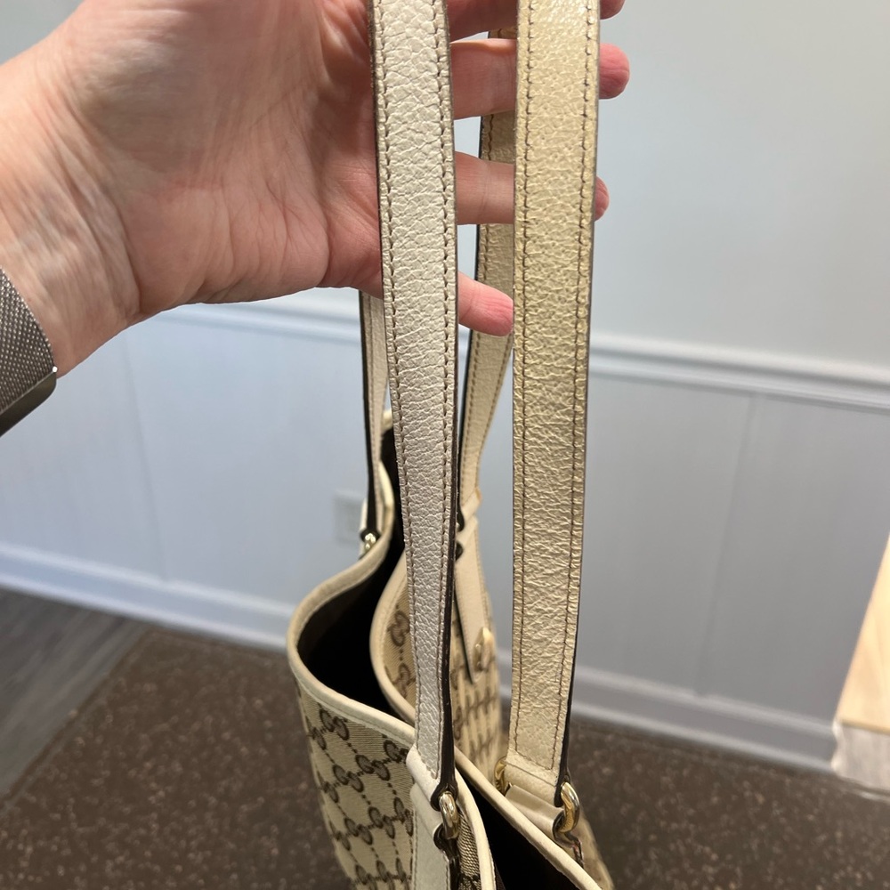 Gucci Eclipse Beige and Brown Tote Bag - Picture 11 of 12
